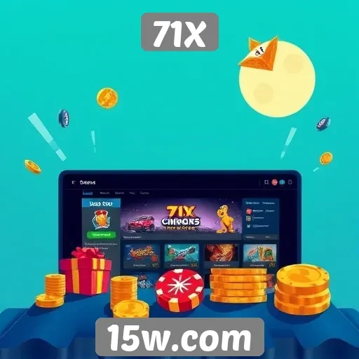 Análise do crescimento do site 71X no mercado de jogos